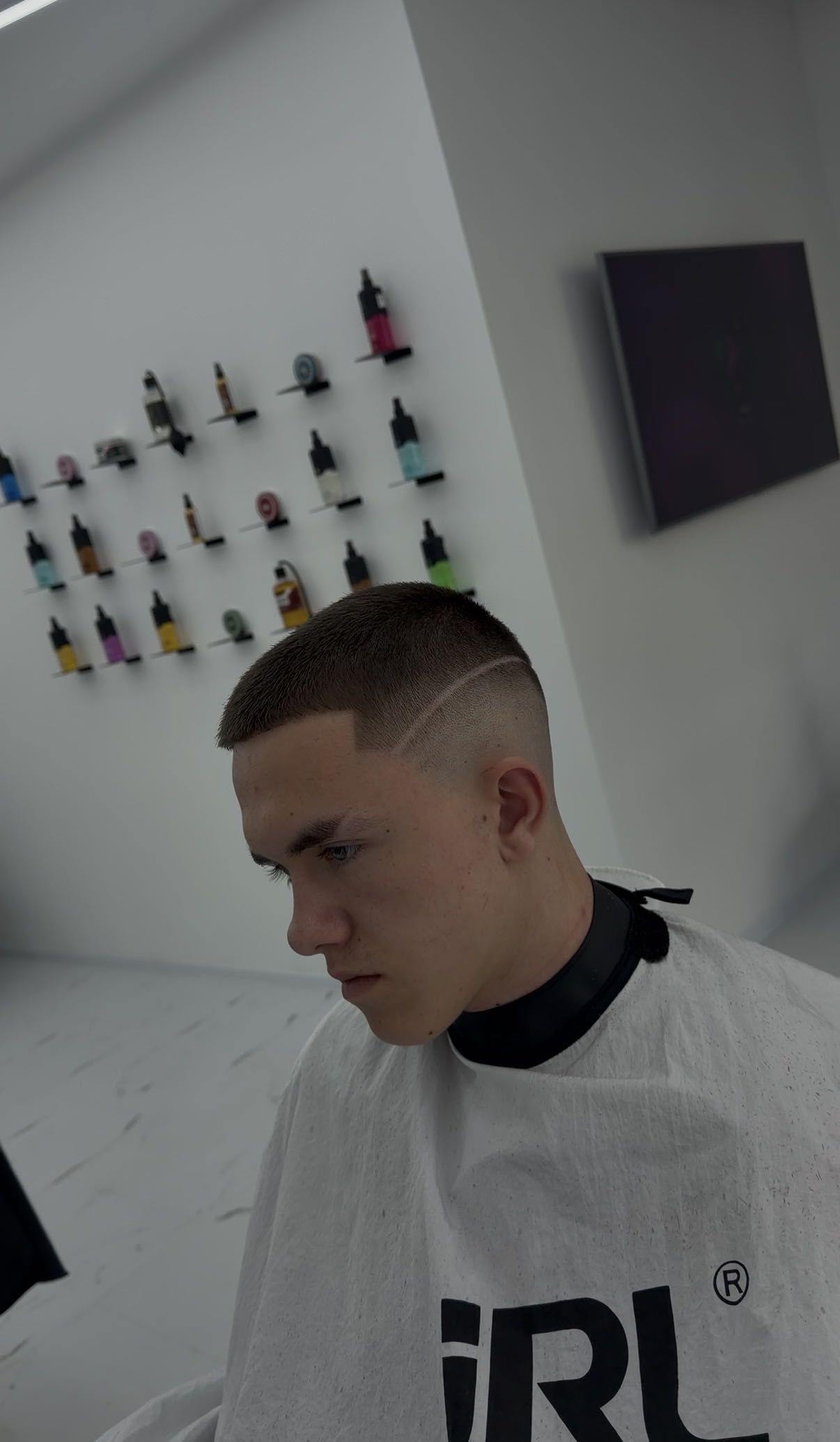 Efekt pracy barbera z K.N Barbershop w Pile