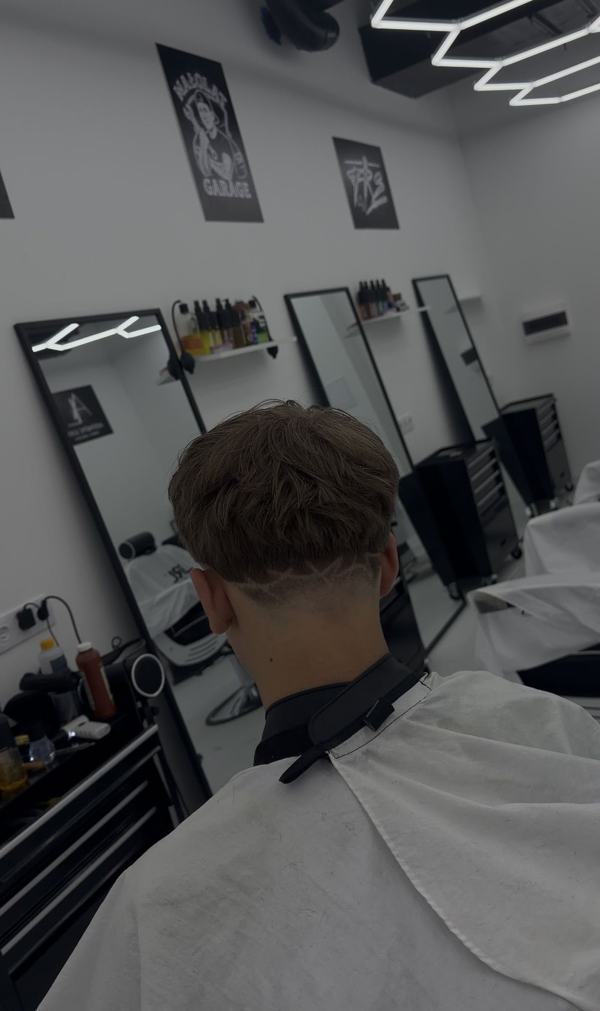 Efekt pracy barbera z K.N Barbershop w Pile