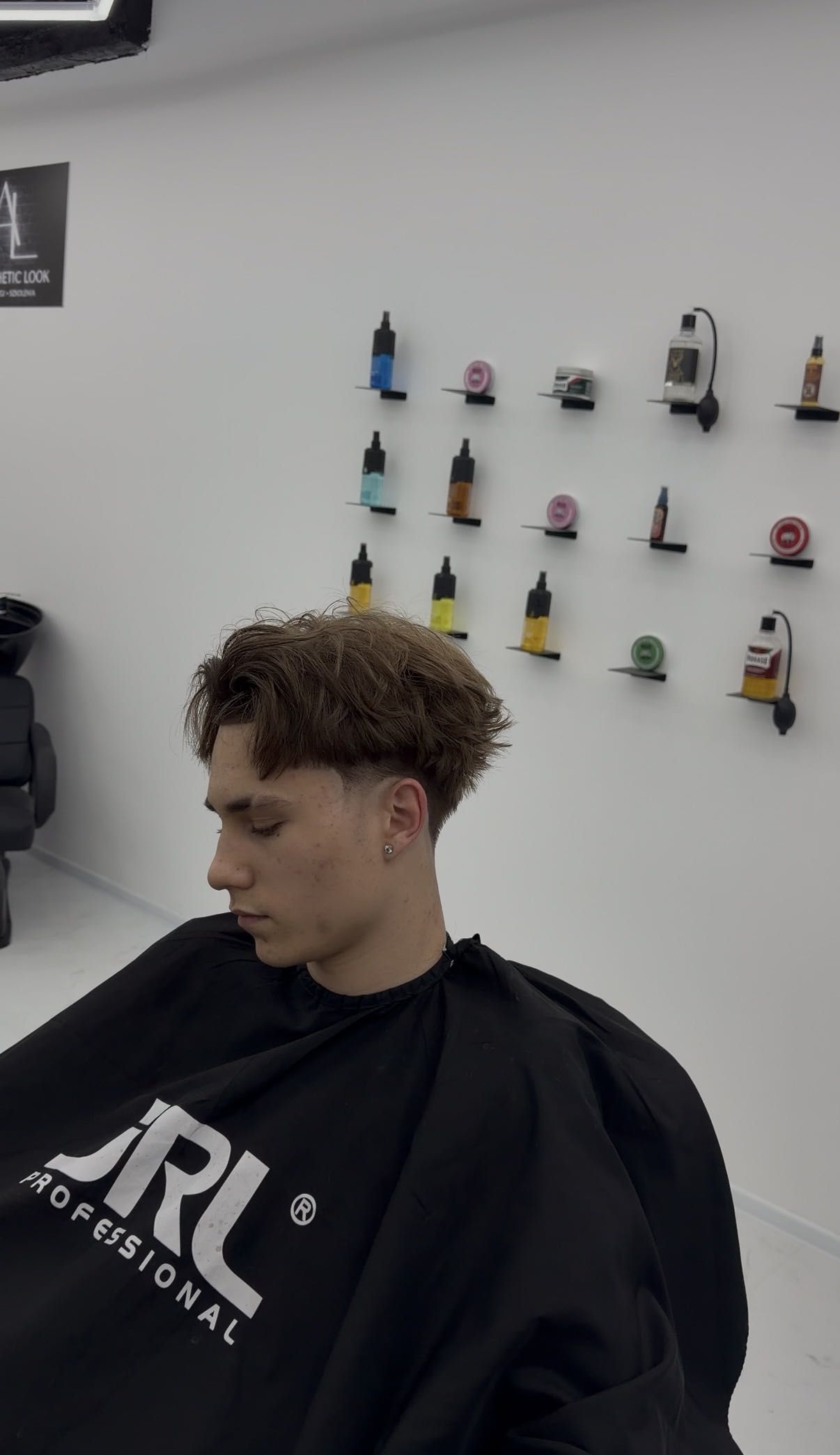 Efekt pracy barbera z K.N Barbershop w Pile